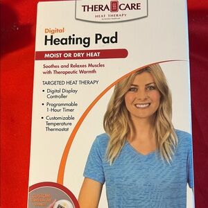 Digital Heating Pad - Blue moist or dry nip